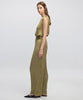 Ipekyol Pleated Jumpsuit With Metal Buckles Green