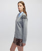 Ipekyol Embellished Knit Sweater Grey