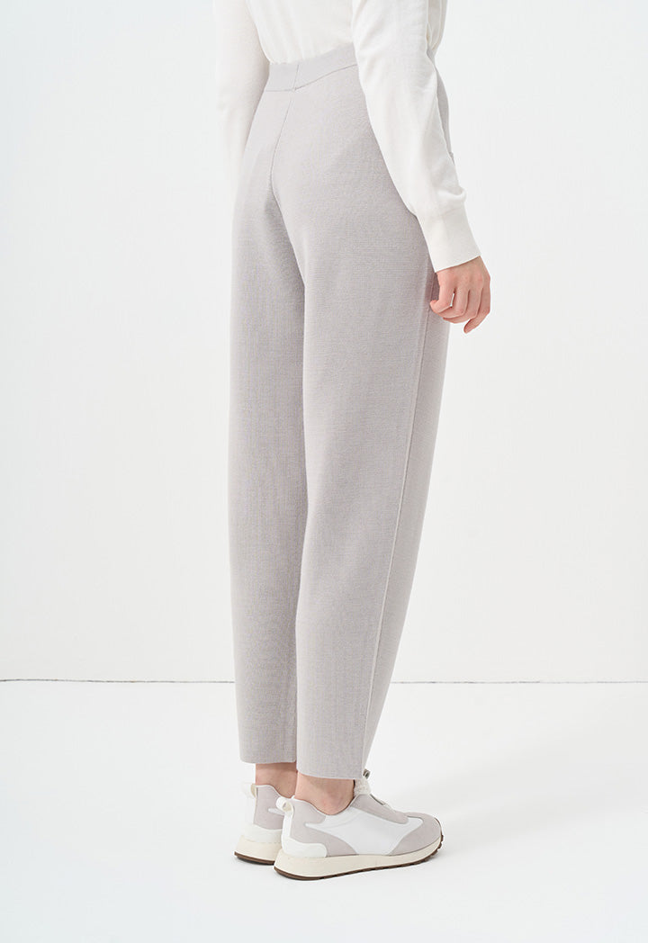 Choice Single Tone Loose Fit Trousers Grey