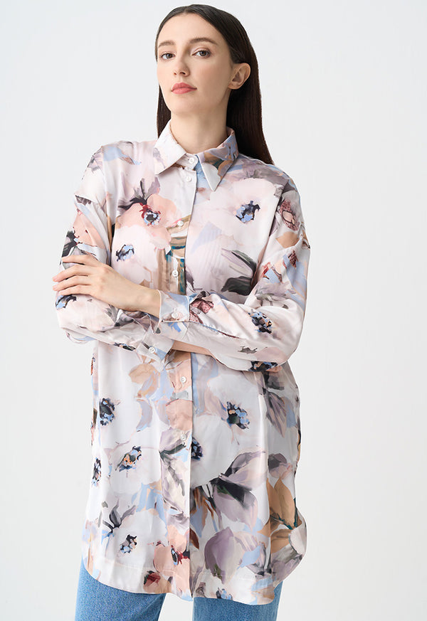 Choice Long Sleeves Printed Floral Shirt Printed Multi