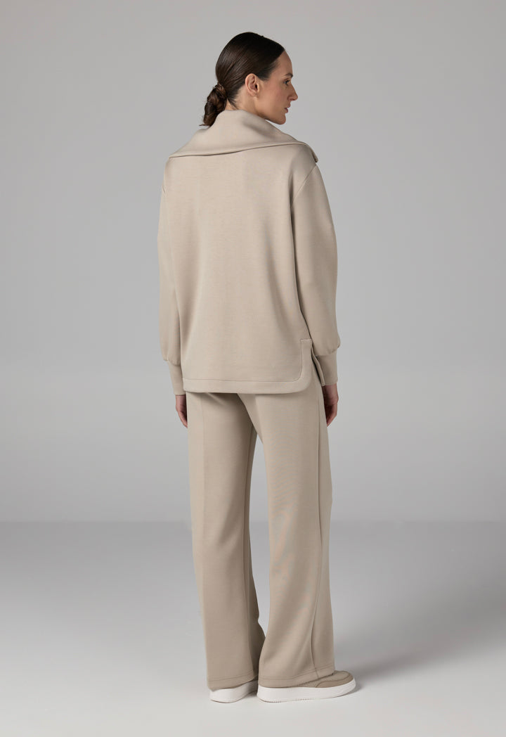 Choice Full-Zip Solid Jacket Burgundy