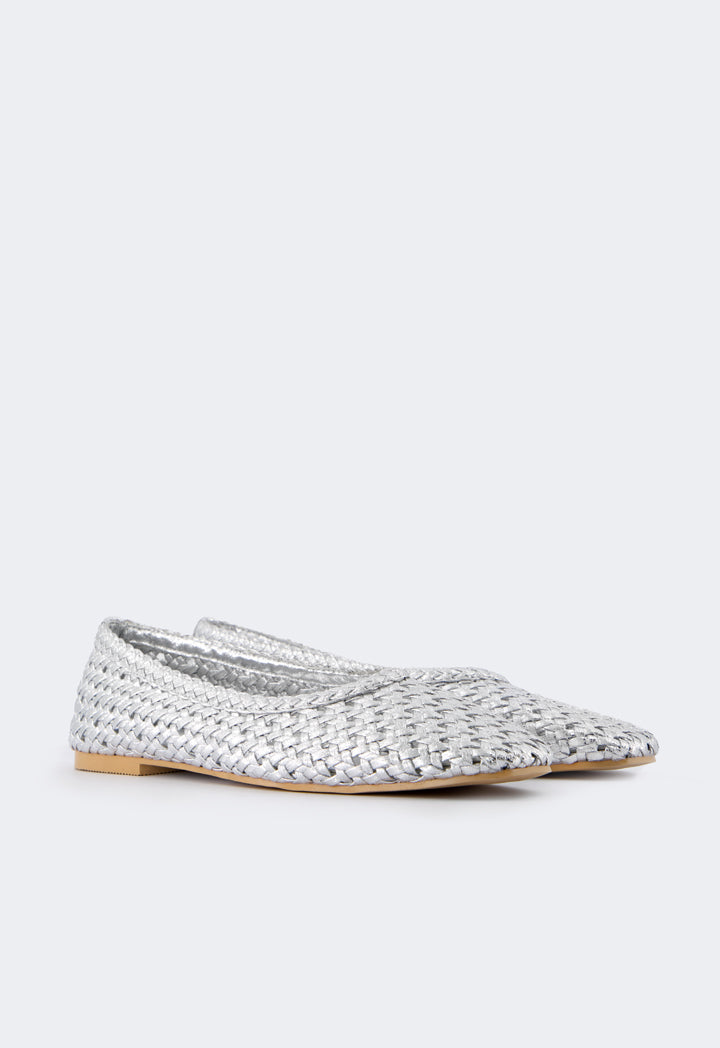 Choice Intricate Metallic Ballerina Silver