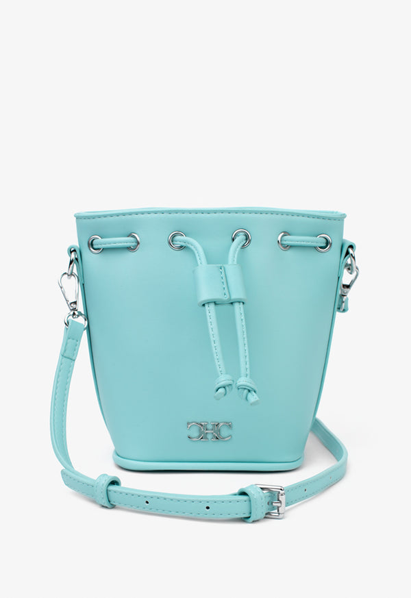 Choice Vibrant Classic Bucket Shoulder Bag Blue
