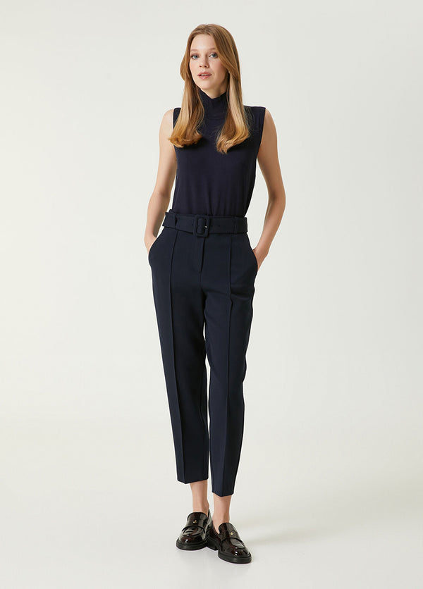 Beymen Club Belted Trousers Navy