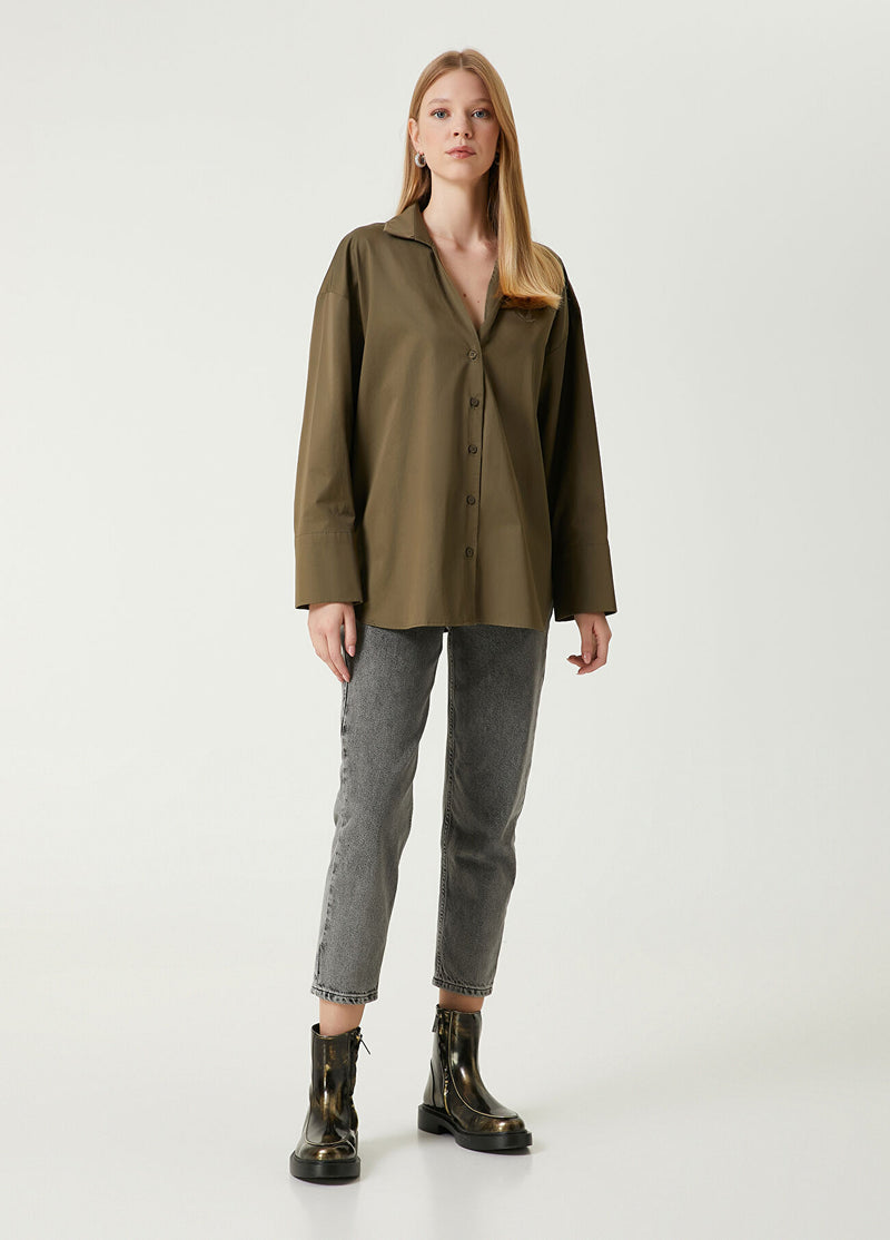 Beymen Club Basic Shirt Khaki