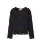 Ipekyol Openwork Knitwear With An Aged Effect Black
