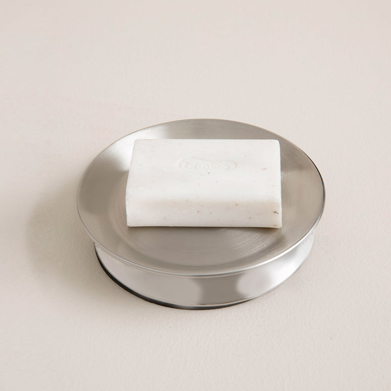 Chakra Mayto Soap Dish Silver