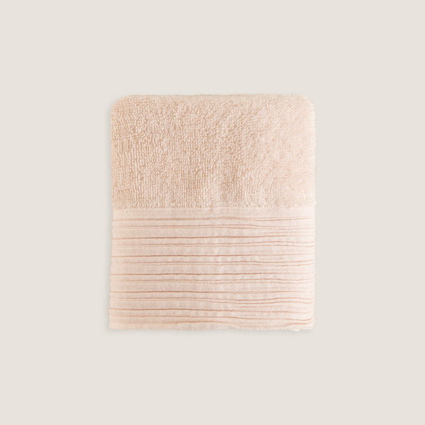 Chakra Grasse Towel 30X50Cm Pink