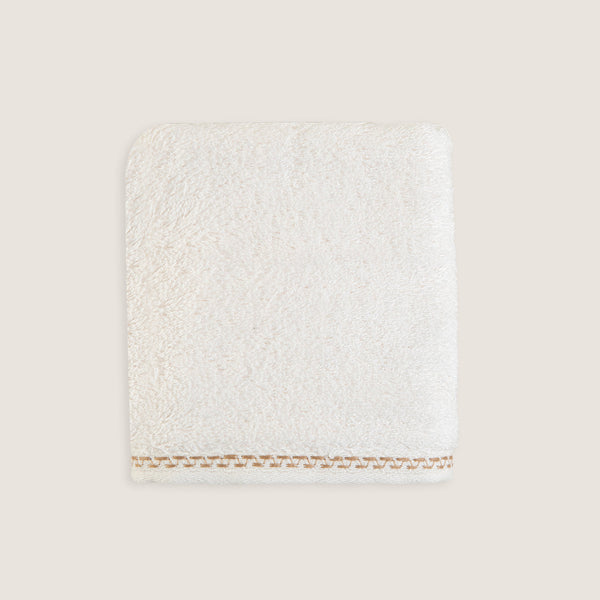 Chakra Madeline Towel 50X90Cm Ecru