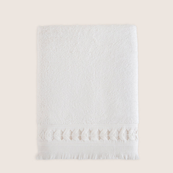 Chakra Branda Towel 85X150Cm Ecru
