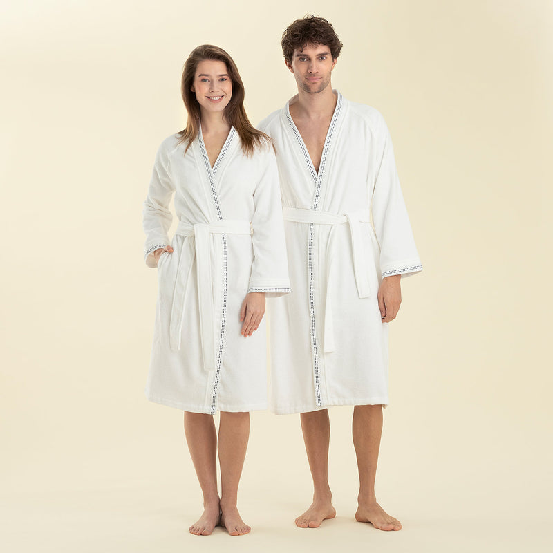 Chakra Aliesta Bathrobe White