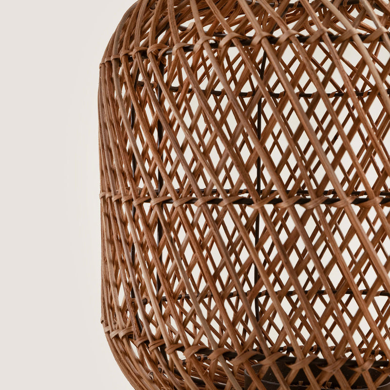Chakra Cu Chi Rattan Lantern 32 Cm Natural