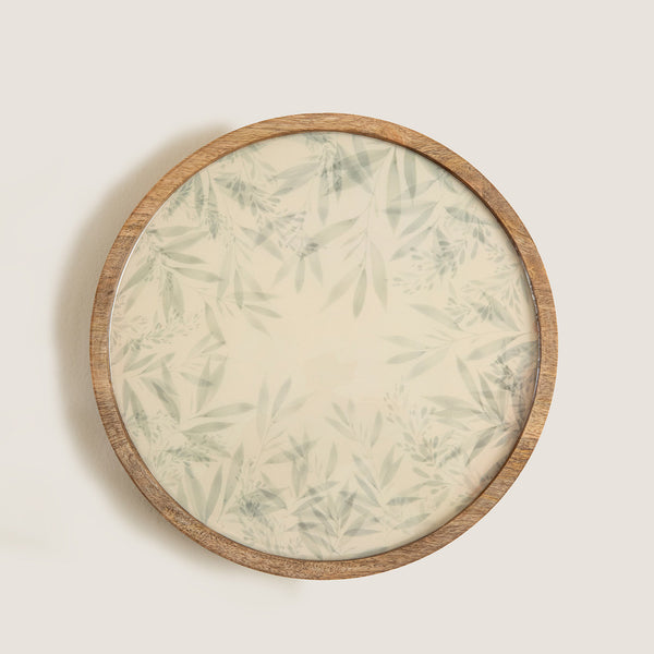 Chakra Lorenza Serving Plate 25 Cm Beige