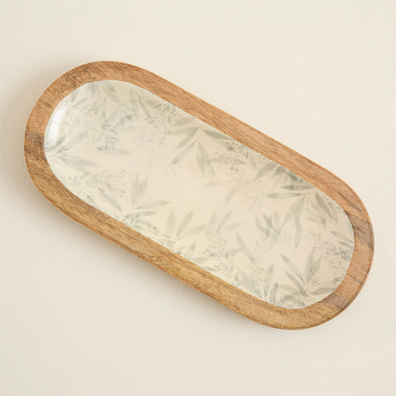 Chakra Lorenza Serving Plate 36X16,5 Cm Beige