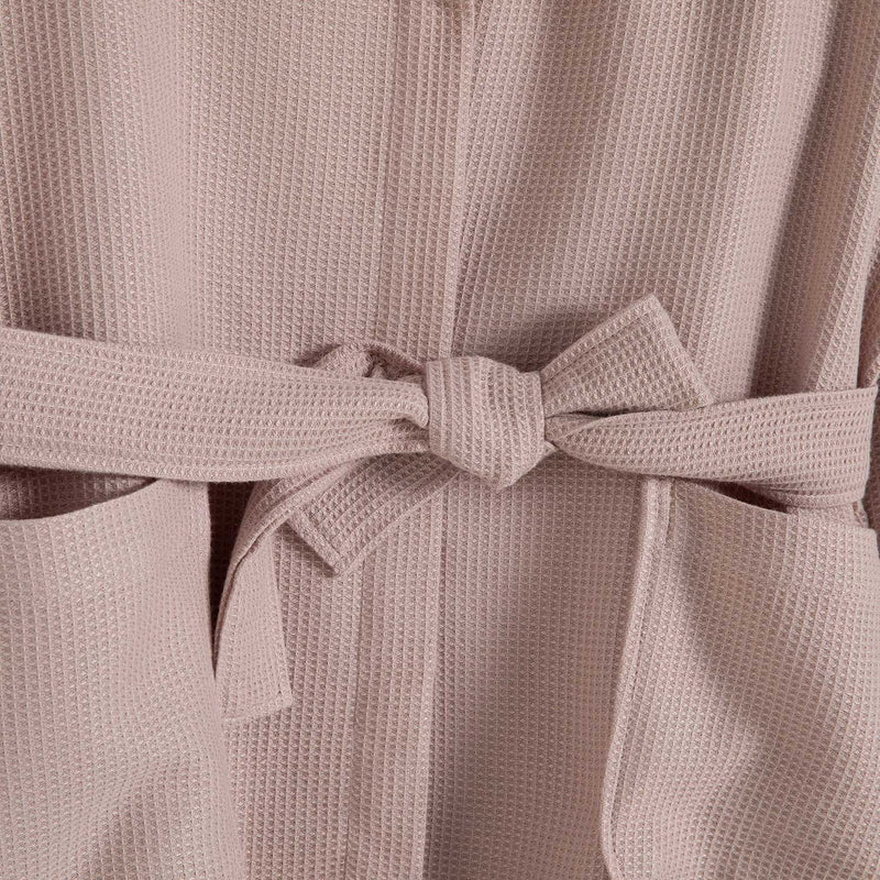 Chakra Little Basic Hoodie Bathrobe Pink