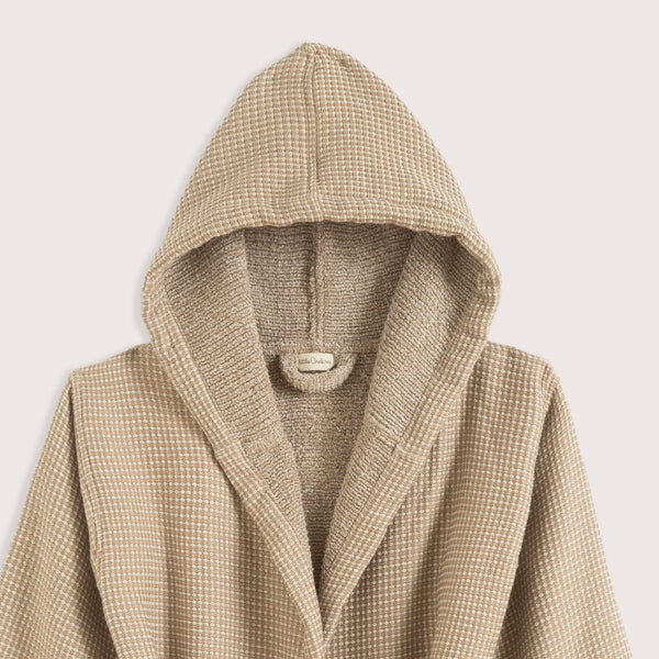 Chakra Little Basic Boy Bathrobe Khaki