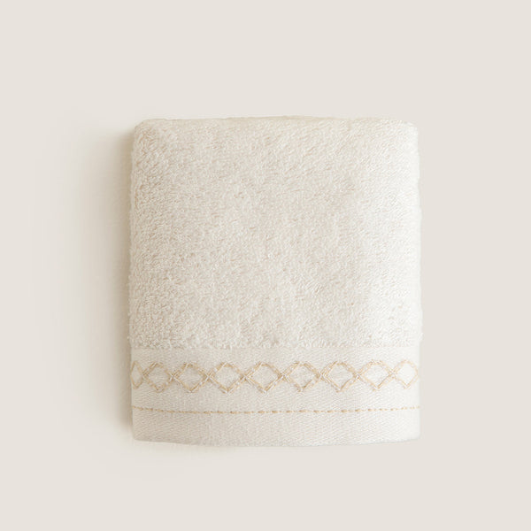 Chakra Mardille Towel 30X50 Cm Ecru