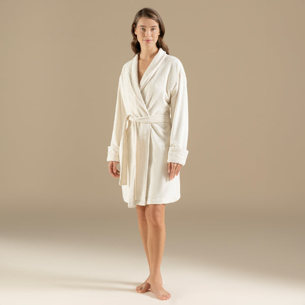 Chakra Narde Woman Bathrobe Natural