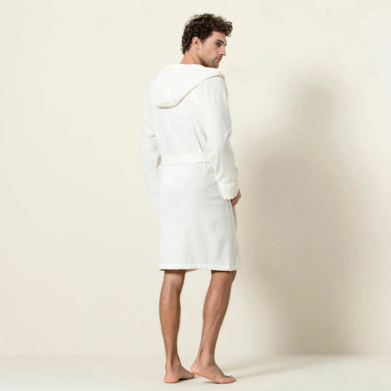 Chakra Ferme Unisex Bathrobe Ecru