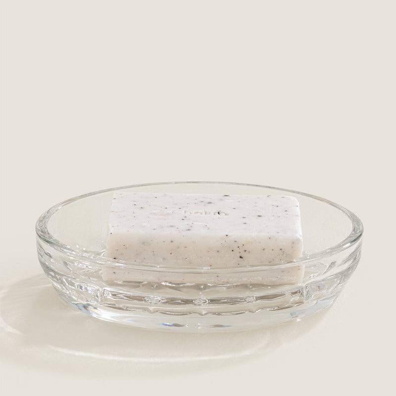 Chakra Sudes Soap Dish Transparent