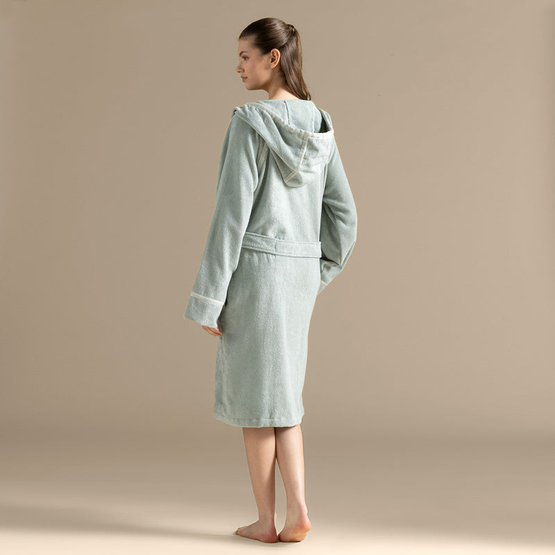 Chakra Ferme Unisex Bathrobe Light Green