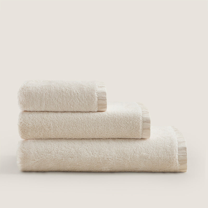 Chakra Perla Bath Towel 85X150 Cm Ecru