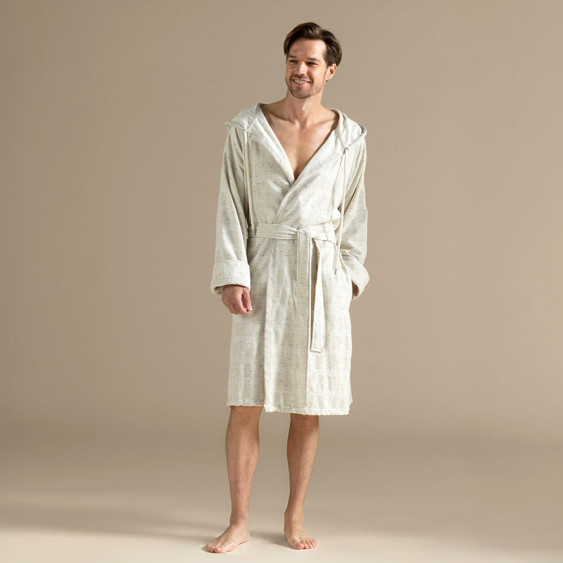 Chakra Ferme Unisex Bathrobe Blue