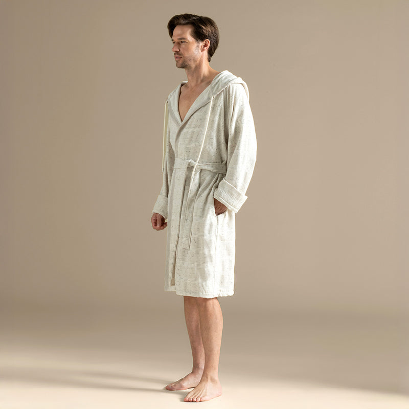 Chakra Ferme Unisex Bathrobe Blue