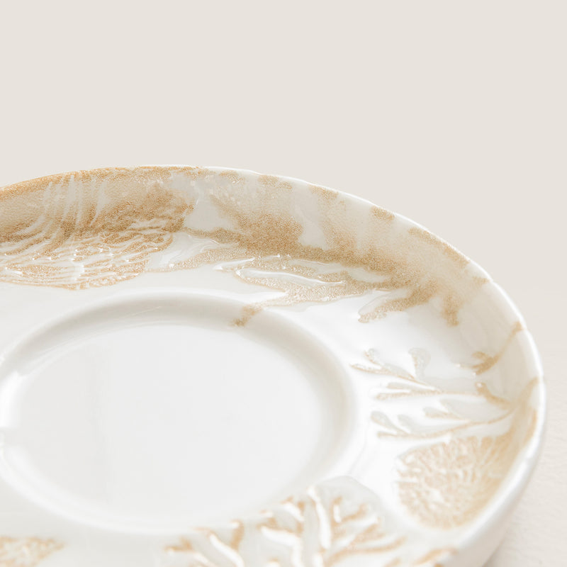 Chakra Mely Under Sea Tea Plate Transparent