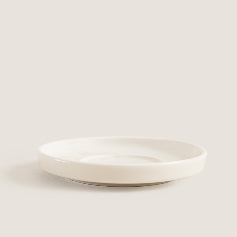Chakra Round Tea Plate Fuchsia