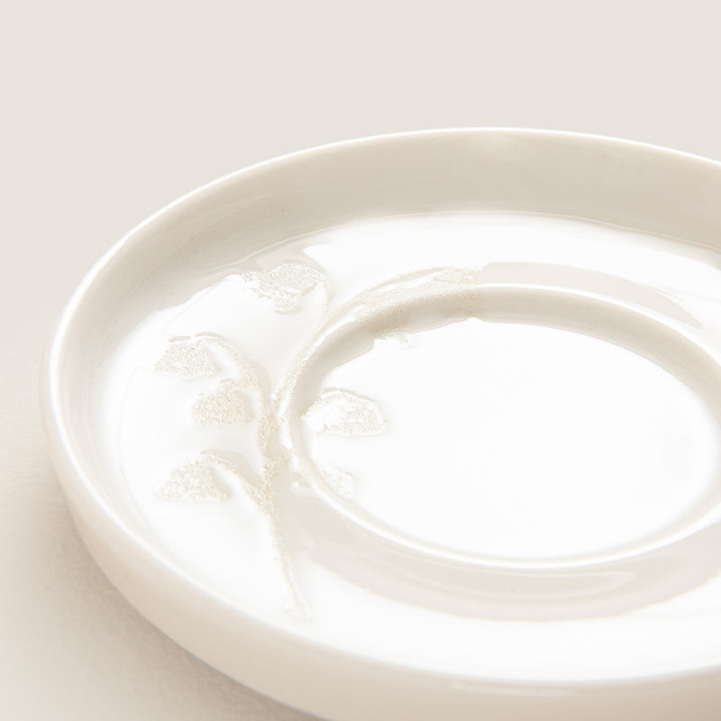 Chakra Round Tea Plate Fuchsia