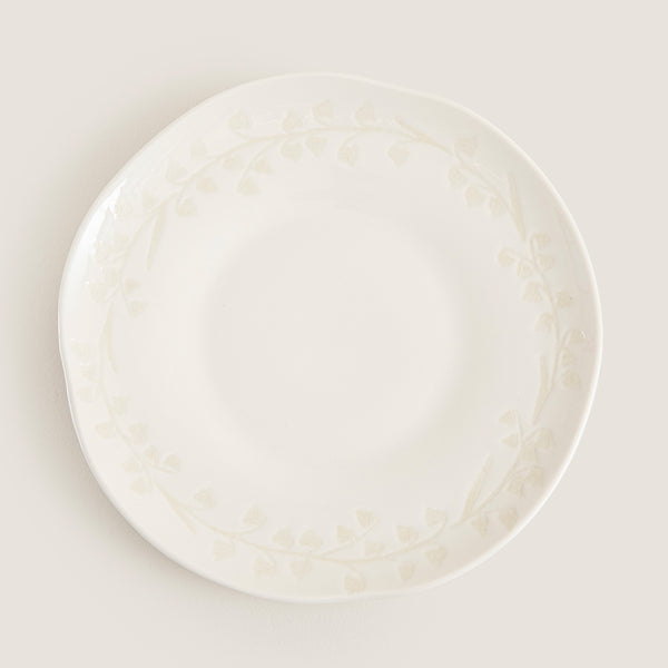 Chakra Serving Plate 28 Cm Fuchsia