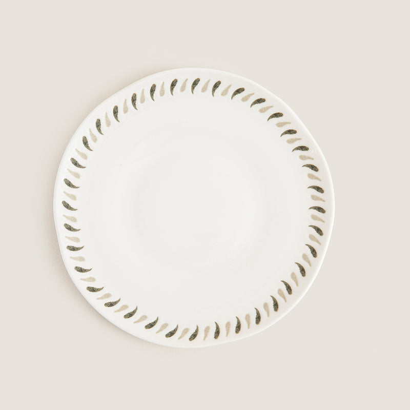 Chakra Oliva Dessert Plate 23 Cm Olive