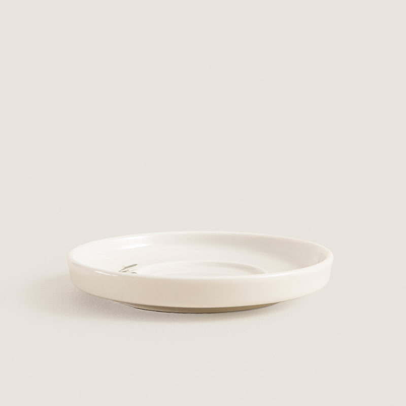 Chakra Oliva Branch Tea Plate Olive
