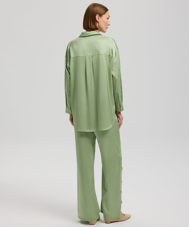 Ipekyol Embellished Detail Shirt Light Green