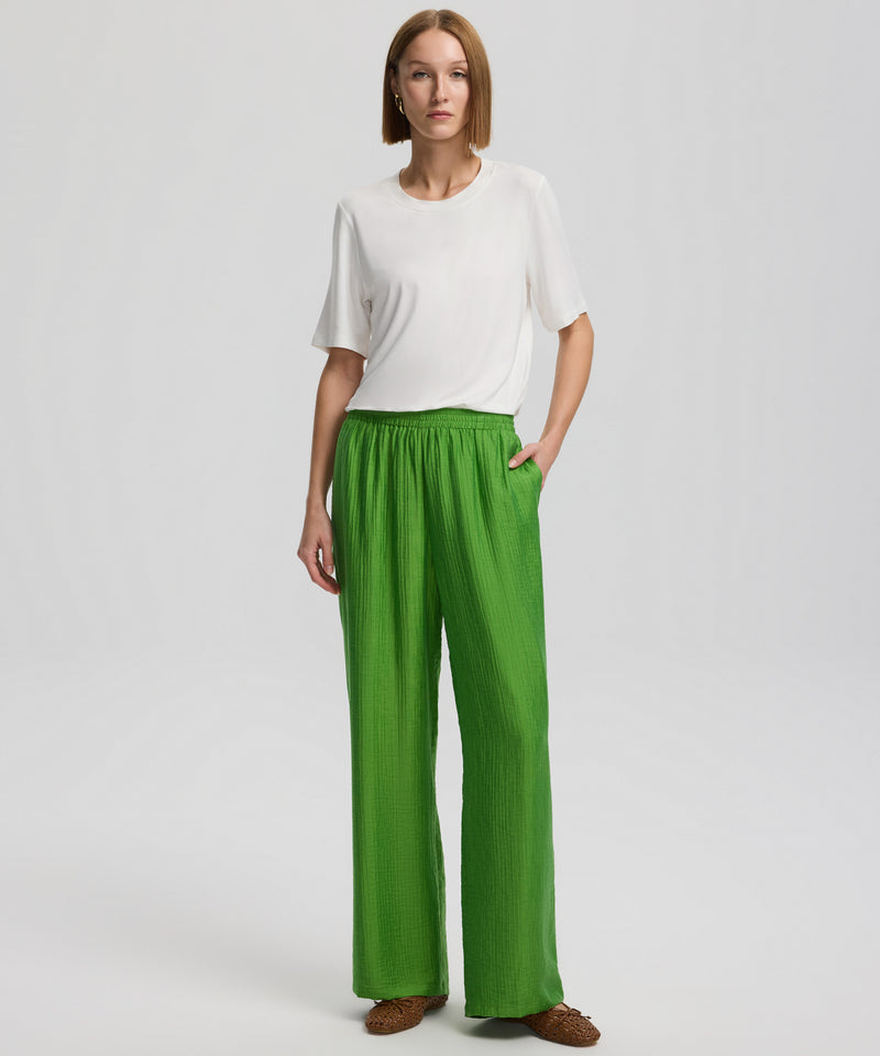Ipekyol Elasticated Waist Trousers Green