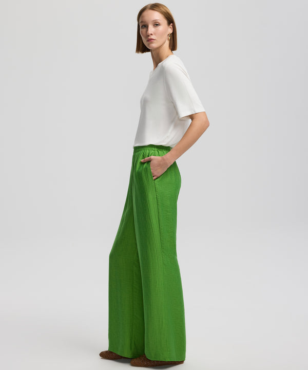 Ipekyol Elasticated Waist Trousers Green
