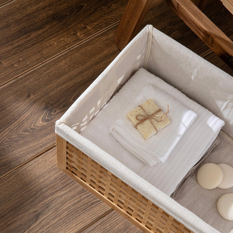 Chakra Bamboo Basket L Natural