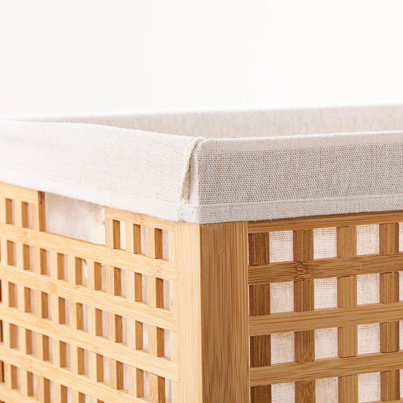 Chakra Bamboo Basket L Natural