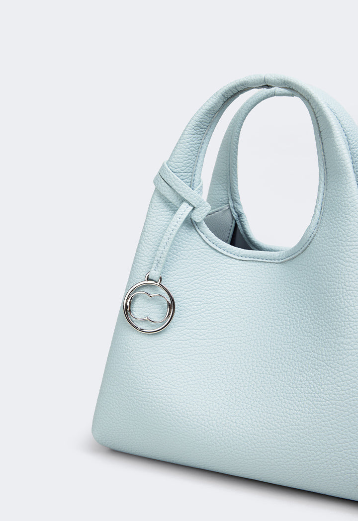 Choice Classic Solid Handbag Blue