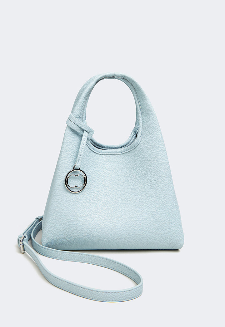 Choice Classic Solid Handbag Blue