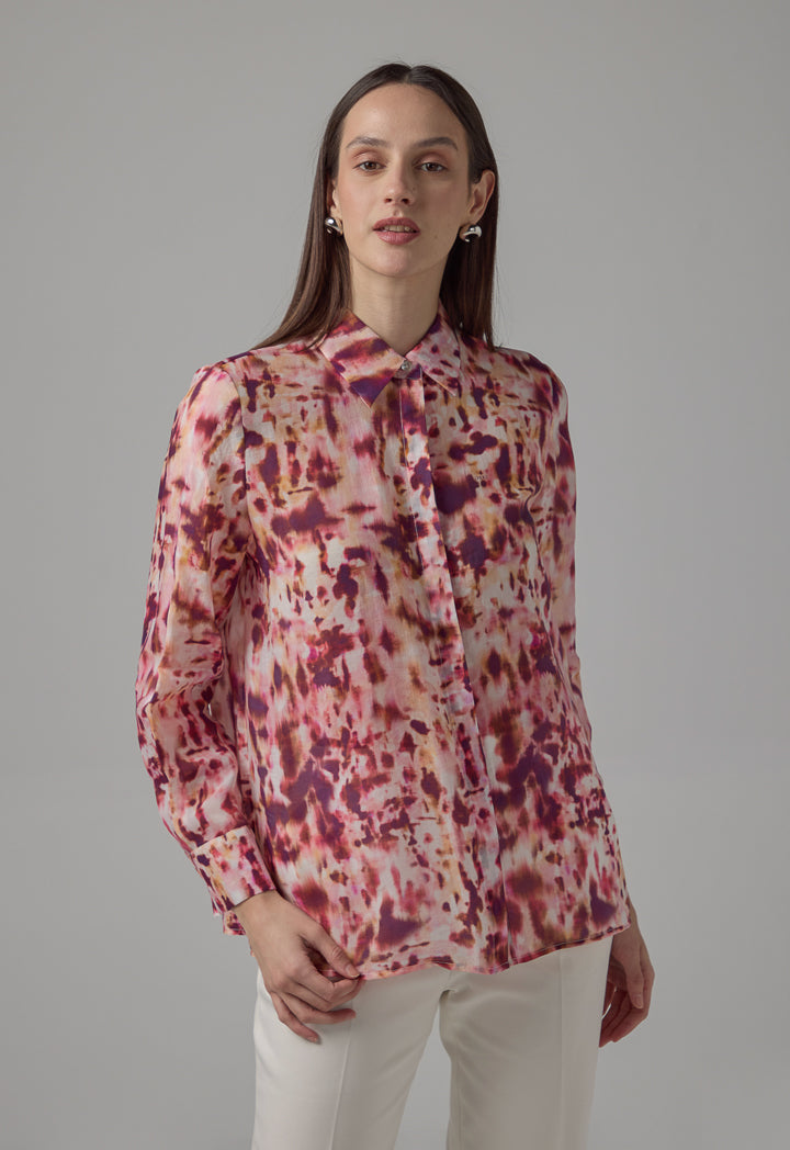 Choice Printed Long Sleeves Shirt Multi Color