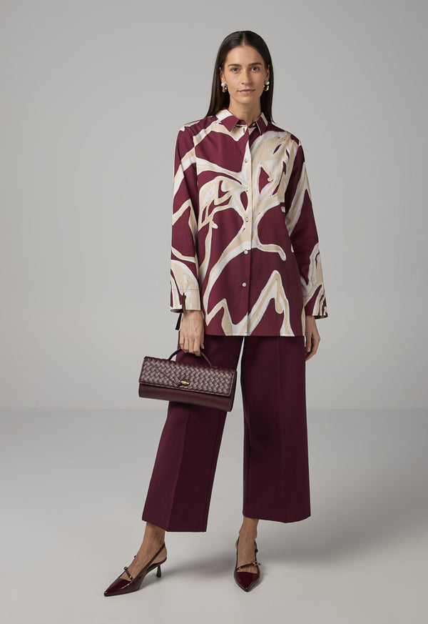 Choice Long Sleeves Printed Shirt Multi Color
