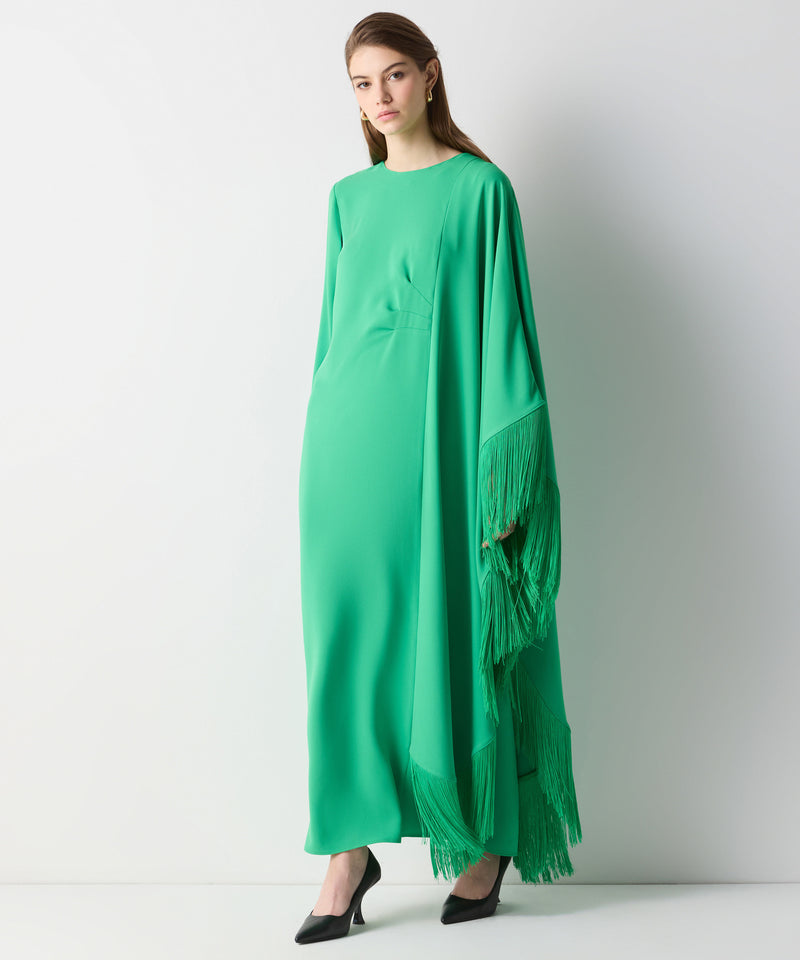 Ipekyol Tassel Striped Dress Green