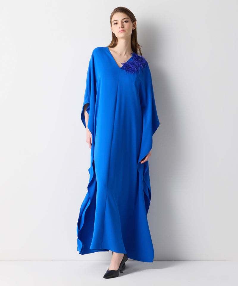 Ipekyol Embroidered Casual Cut Dress Sax