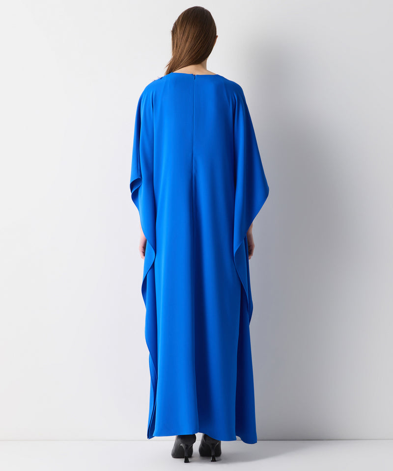 Ipekyol Embroidered Casual Cut Dress Sax