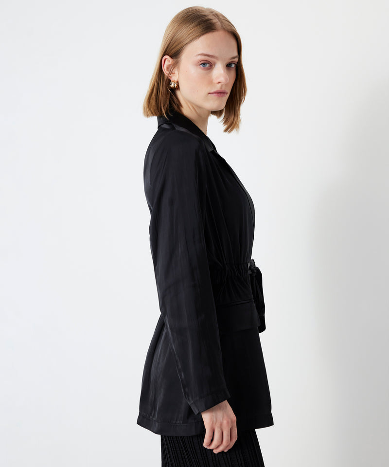 Ipekyol Adjustable Waist Jacket Black