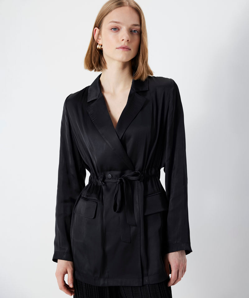 Ipekyol Adjustable Waist Jacket Black