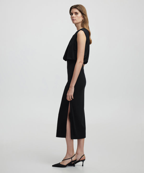 Ipekyol Draped Dress Black