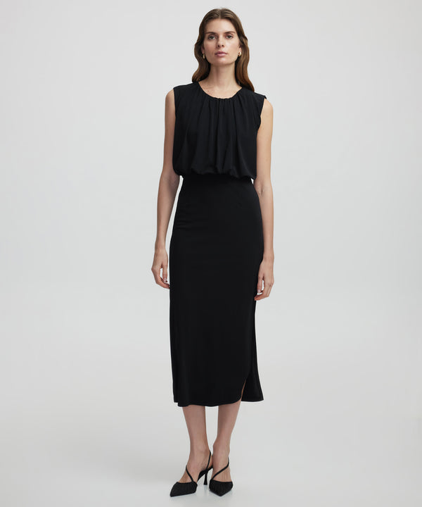 Ipekyol Draped Dress Black